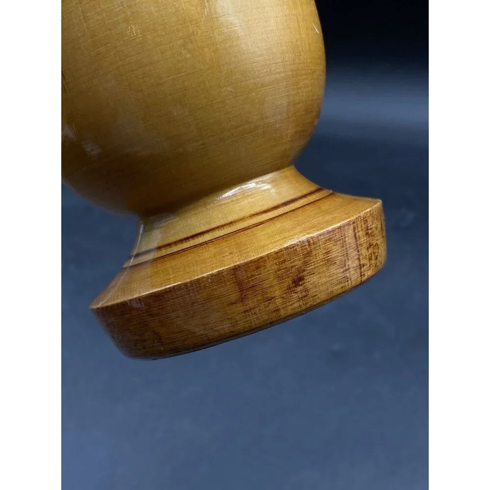 Olive Wood Mortar & Pestle Apothecary Pestle Has Holes